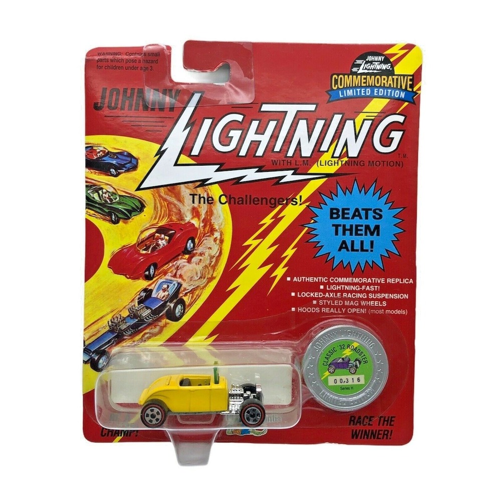Johnny Lightning The Challengers Classic 1932 32 Ford Roadster Rumble Seat‎ 1/64